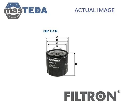 Op616 engine oil filter - op616,