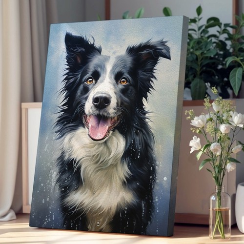 Border collie realism - collie,