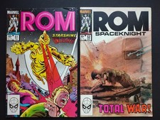 Rom Spaceknight Numbers 51 & 52 Bill Mantlo Sal Buscema 1984