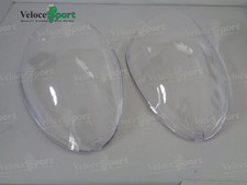 Alfa Romeo 105 Series Spider Carello Perspex Headlight Cover, Pair