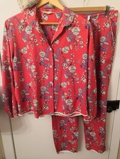 CYBER JAMMIES WOMEN'S DARK PINK MIX FLORAL COTTON & MODAL MIX PYJAMAS