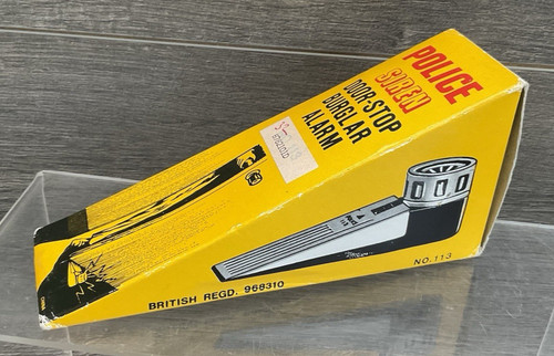 Police siren door stop - siren, door-stop