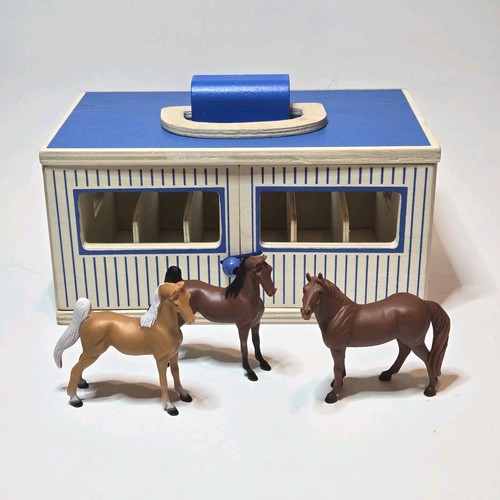 Breyer farms wooden horse - farms,