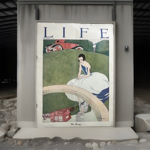 Art deco fashion motoring - art,