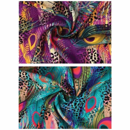 Peacock feathers print - peacock,