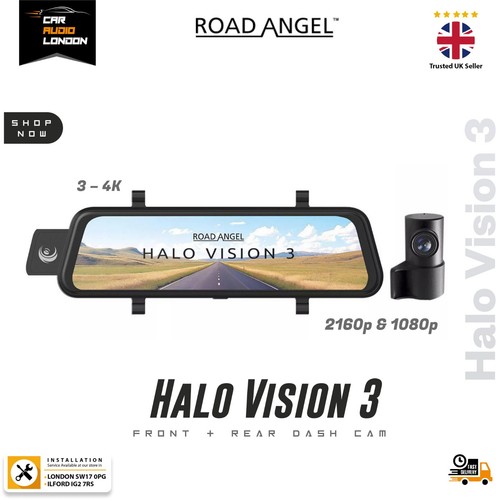 Road angel halo vision - road, 4k