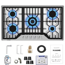 30" Inch Gas Cooktop Propane