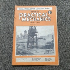 1946-49 Multilisting Newnes Practical Mechanics Magazine Vintage 1940s Birthday