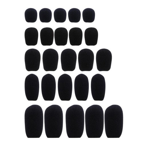 10pcs black microphone headset - 10pcs,