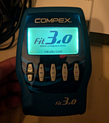Compex fit tens ems unit - fit, 3.0