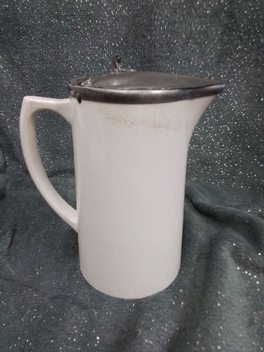 Antique ceramic jug with - jug,