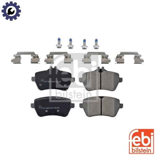 Brake pad set disc - brake,