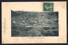 Old postcard Cabasse, general