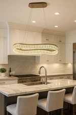Crystal Gold Chandelier