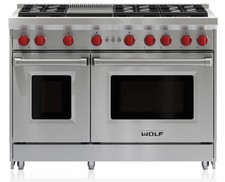 Wolf 48" 6 Dual-Stacked Sealed