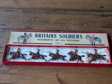 Britains Soldiers Regiments Of All Nations 44 The Queens Bays. Vintage Boxed.