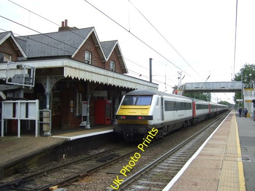 Photo 6x4 diss railway - photo,