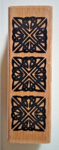 Celtic squares border design - celtic, border,design