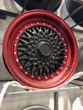 15"rs bk red Alloy Wheels