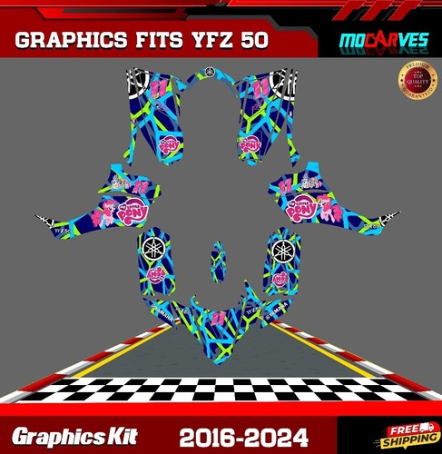 Yfz graphics kit fits - 50,