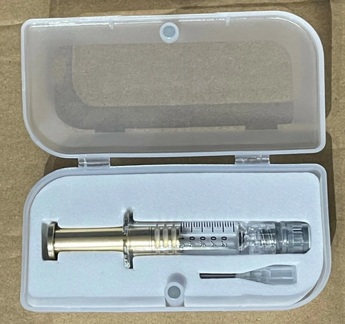 1ml glass syringe metal - glass, +