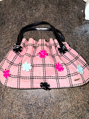 Fiorelli pink tweed check kiss - tweed,