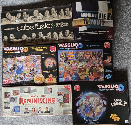 Job lot retro board games - lot,