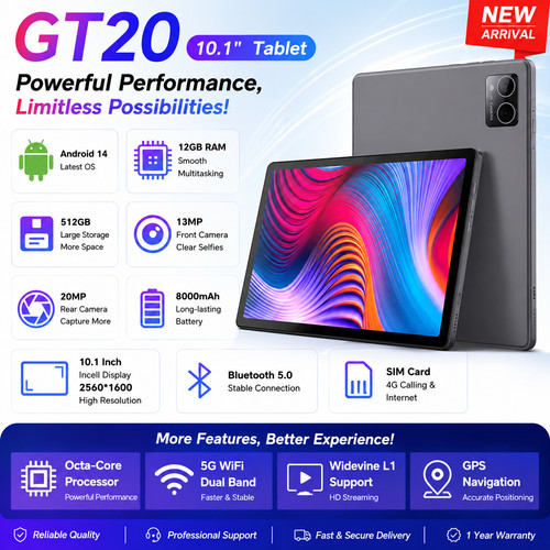 New tablet inch - new, 10