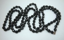 Vintage French jet black