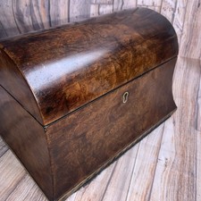 Antique Victorian Walnut Domed