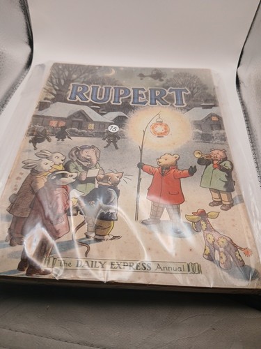 Rare vintage rupert annual - vintage,