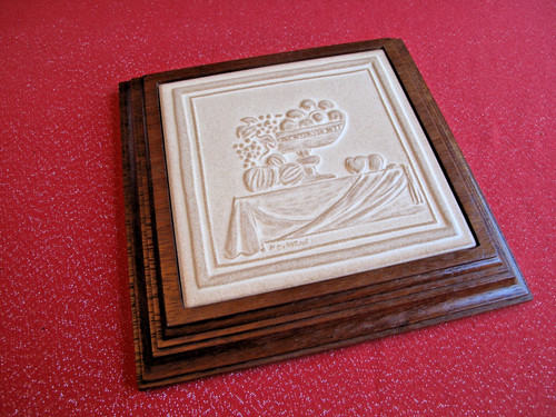Vintage styled teapot stand - vintage,