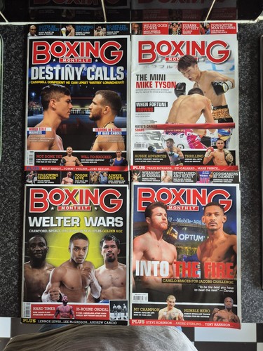 Boxing monthly magazine joblot - magazine,