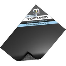 Self-Adhesive Magnet Sheets, Extra Strong 2mm Flexible Sticky Crafts Car Signs