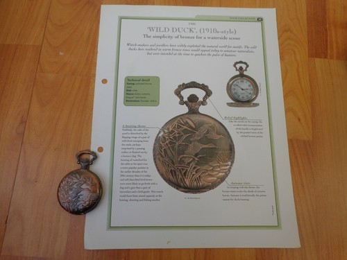 Hachette classic pocket watch - hachette,