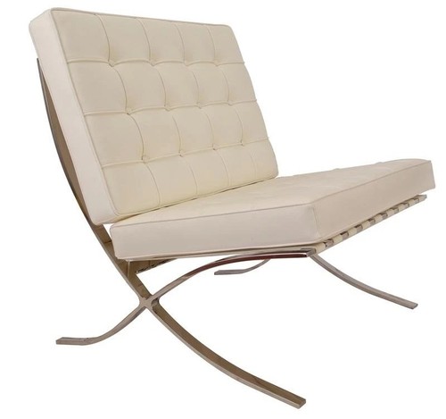 Premium barcelona chair biege - barcelona,