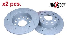 X2 PCS REAR BRAKE DISC SET