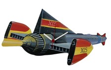 Thunderbird Fireball XL5 Clock - Thunderbirds Fireball XL5 -ThunderbirdsWT89-Clk