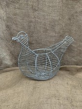 Rustic Wire Chicken Egg