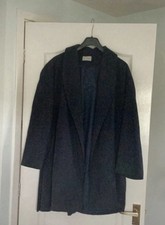 Navy Cape Coat