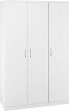 Dakota White 3 Door Wardrobe