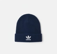 Mens Adidas Beanie Knitted Winter Hat/Cap Casual Warm Originals Logo Cap
