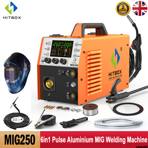 Hitbox mig250 pulse - pulse, aluminium