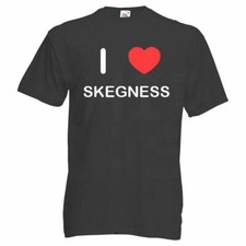 Skegness I Love T Shirt Tee