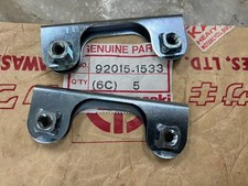 KAWASAKI NOS MIRROR FIXING BRACKETS (2) ZX1000 Ninja R  GPZ1000 RX  1986-88