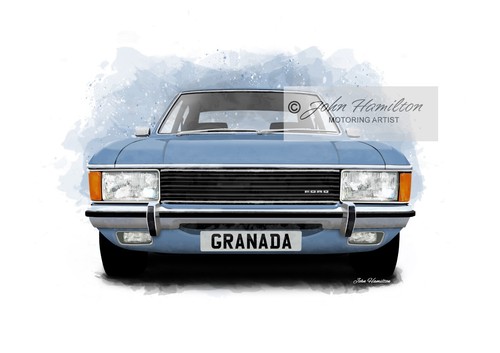 Personalised ford granada mk1 - granada,