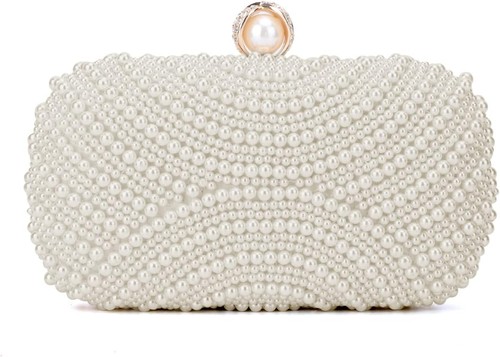 Pearl wedding clutch - wedding,
