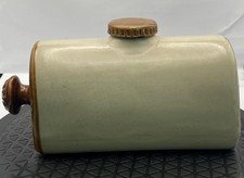 Authentic Nunn Bros Walworth Stoneware Glazed Hot Water Bed Foot Warmer Vintage