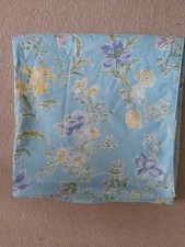Reversible Floral Laura Ashley Double  Duvet Cover Piped edges Pristine UK 