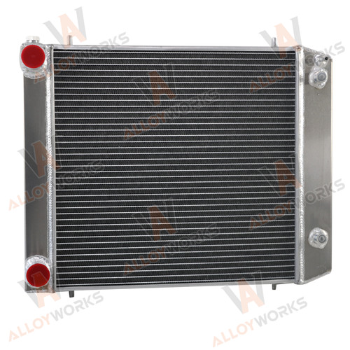 Row radiator aluminum - radiator, for